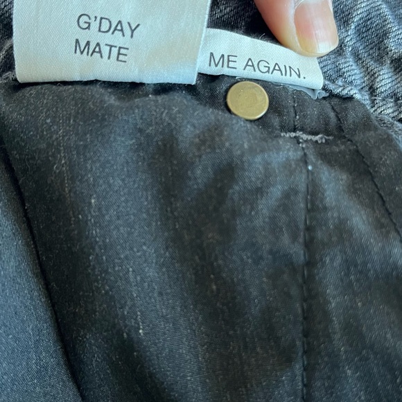 ROLLA’S Elle Super High Rise Relaxed fit Black Jeans in Comfort Smoke Size 26 - Picture 12 of 15